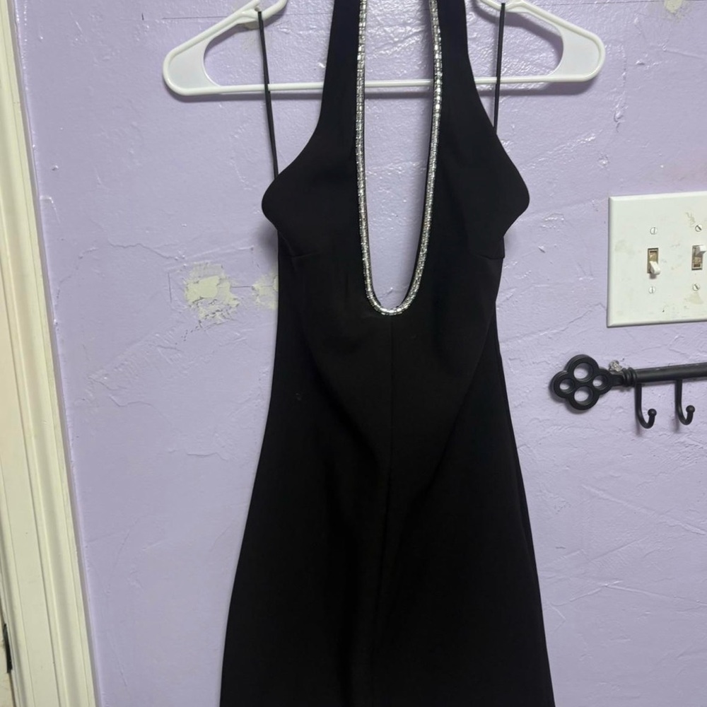 Deep V Dress